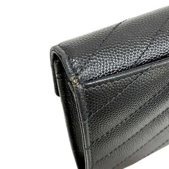 Yves Saint Laurent Small Envelope Wallet Black Branded Accessories Card - Picture 6 of 9